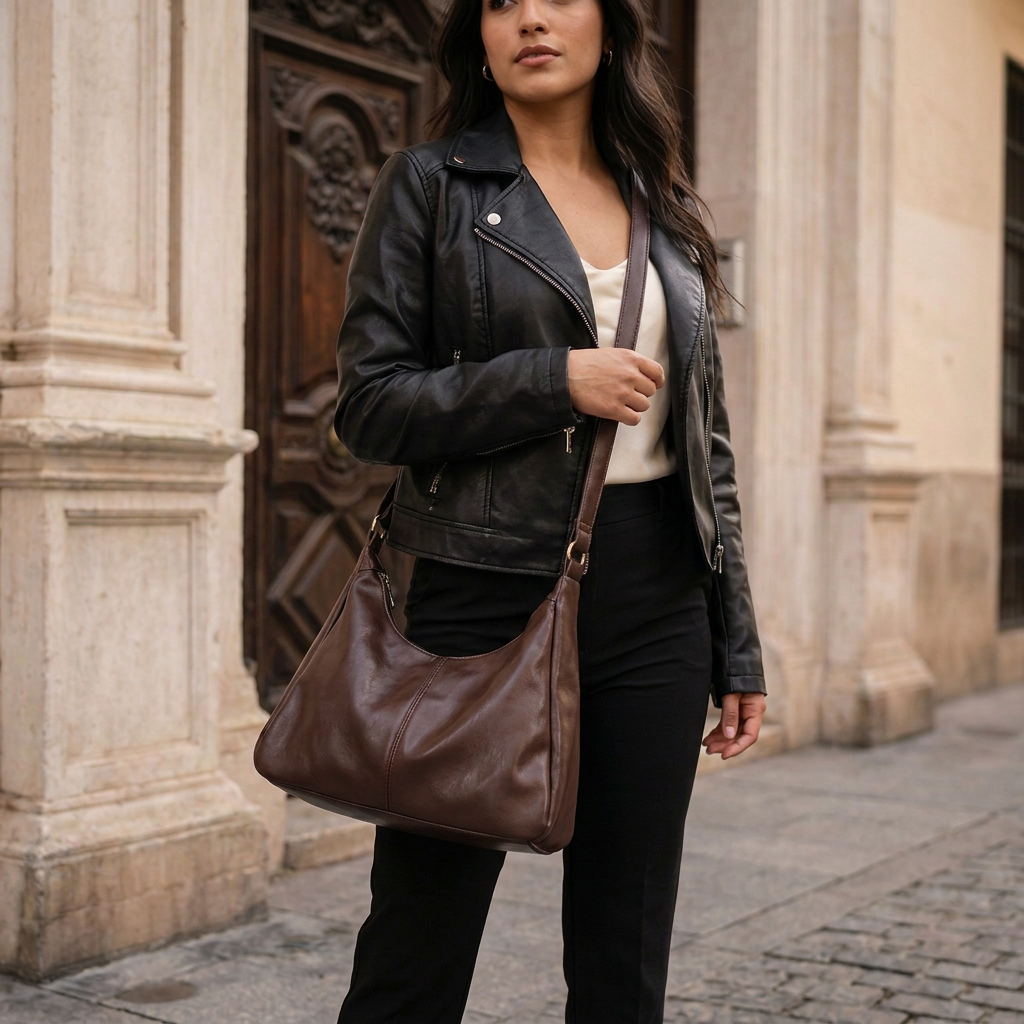 Romy — Sac bandoulière femme rétro