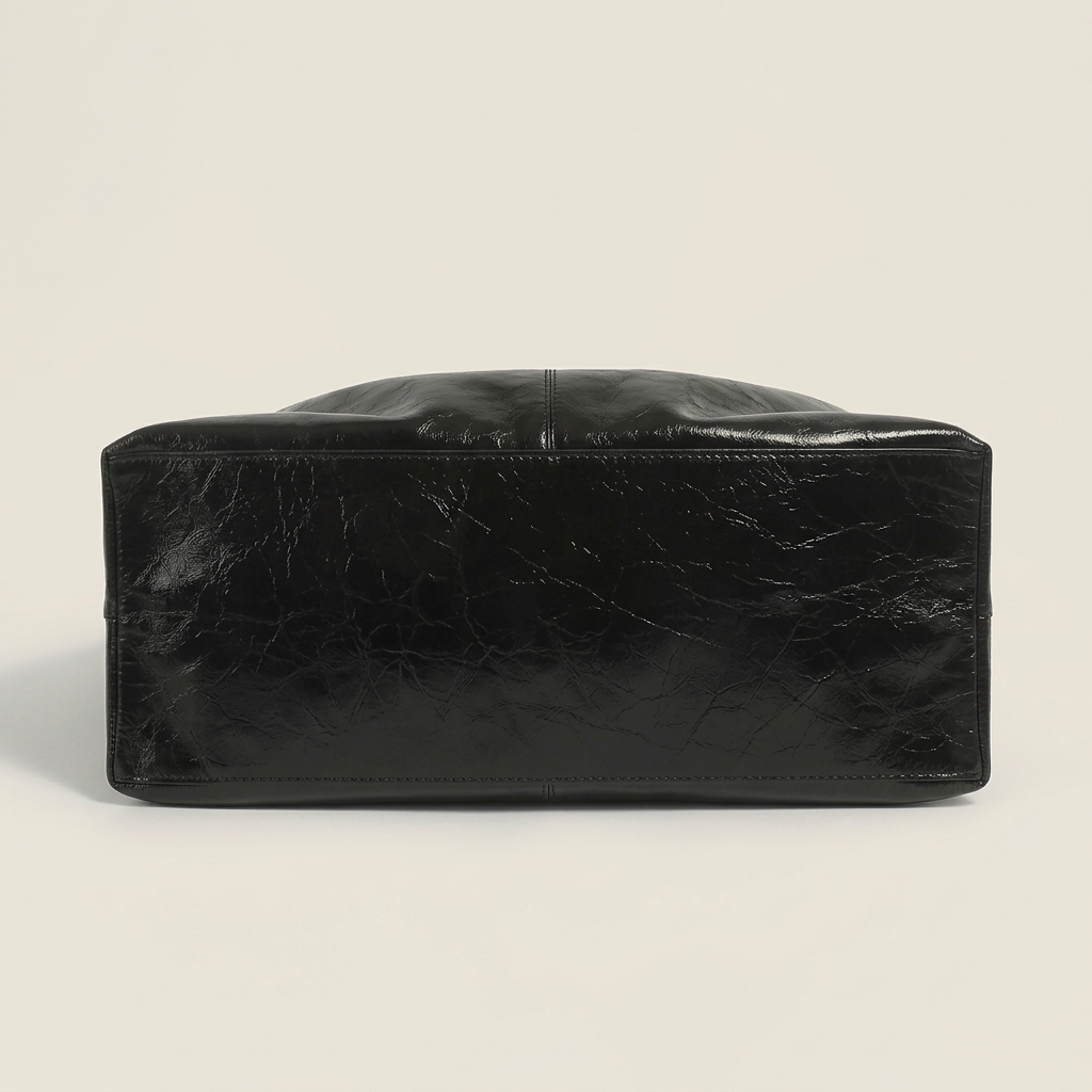 Base du sac noir