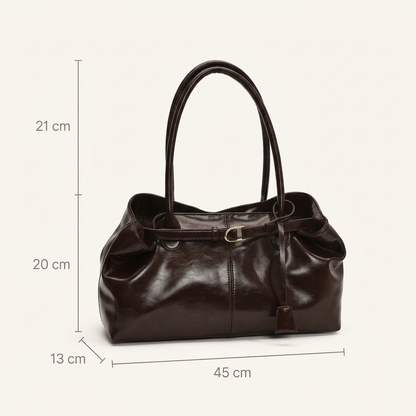 Sac à main porté épaule – Effet patiné rétro