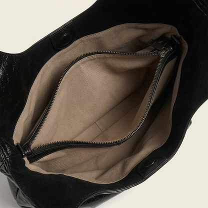 Pochette intérieure du sac noir
