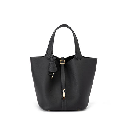 sac-seau-noir-boucle-dorée-zana-west