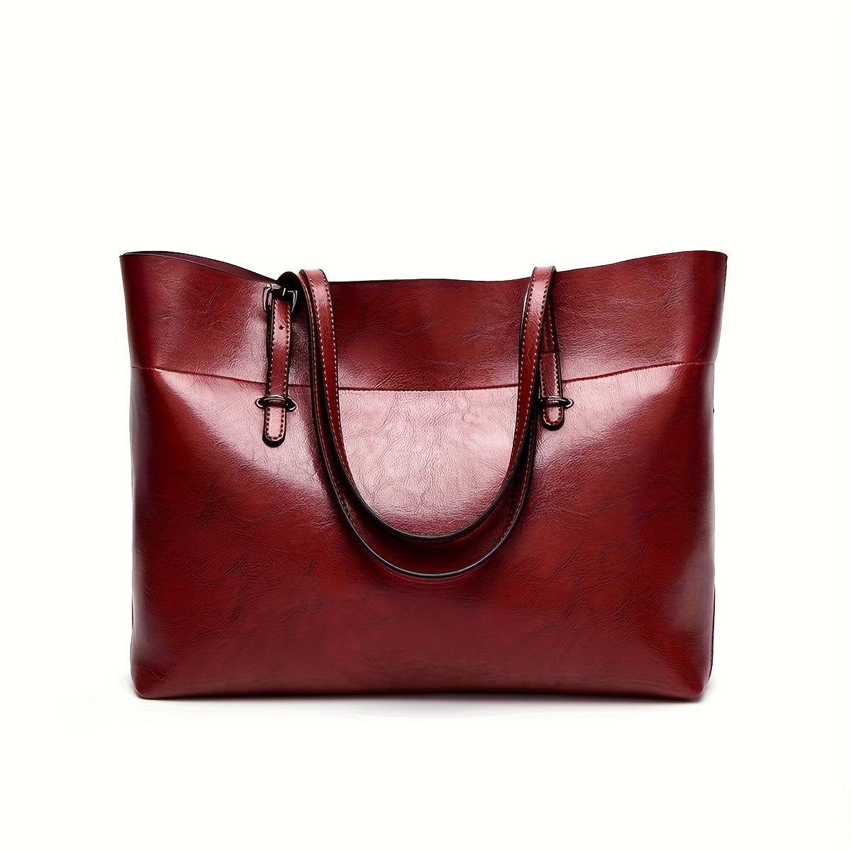 Sac à Main en Cuir Brillant pour Femme