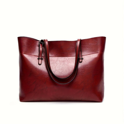 Sac à Main en Cuir Brillant pour Femme