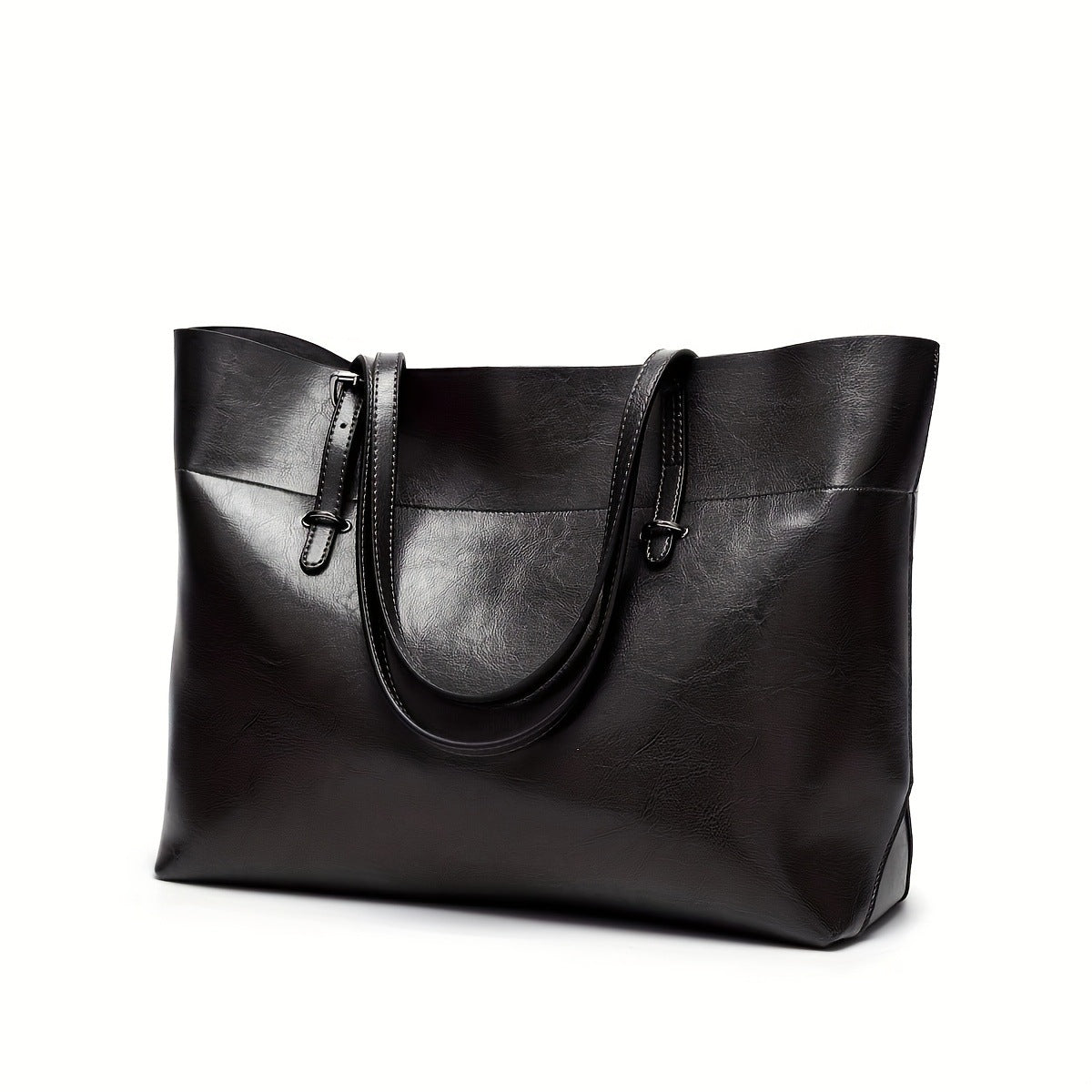 Sac à Main en Cuir Brillant pour Femme
