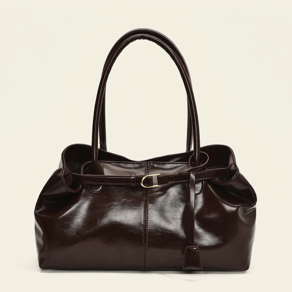 Sac à main porté épaule – Effet patiné rétro