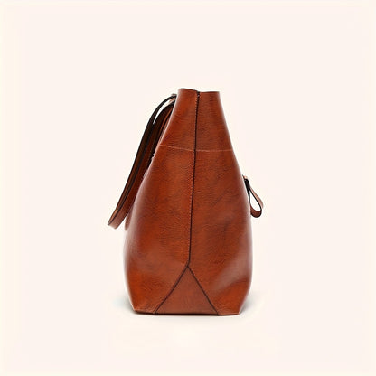 Sac à Main en Cuir Brillant pour Femme