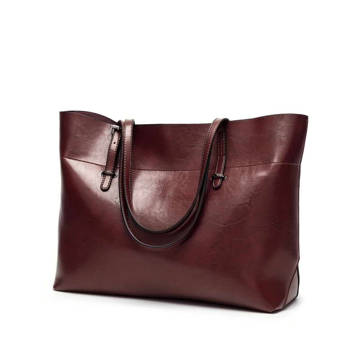 Sac à Main en Cuir Brillant pour Femme