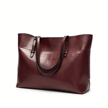Sac à Main en Cuir Brillant pour Femme