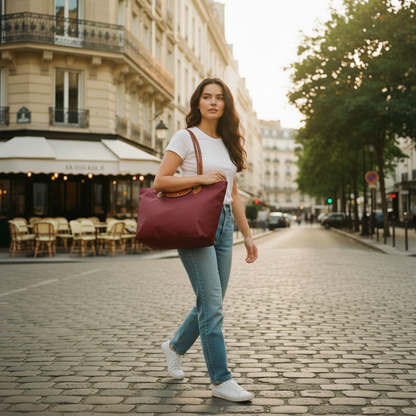 Sac Cabas Femme Grande Capacité Pliable – Imperméable Légère