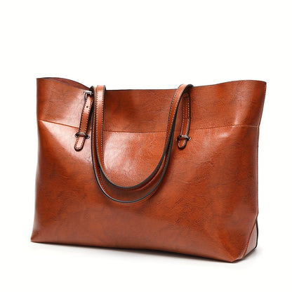 Sac à Main en Cuir Brillant pour Femme