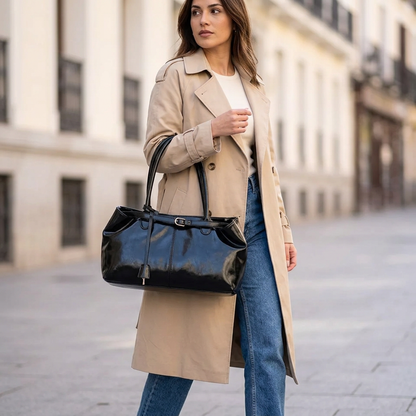 Sac à main porté épaule – Effet patiné rétro