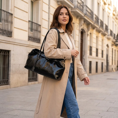 Sac à main porté épaule – Effet patiné rétro