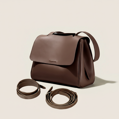 Présentation Bretelles Sac Cuir Zana West
