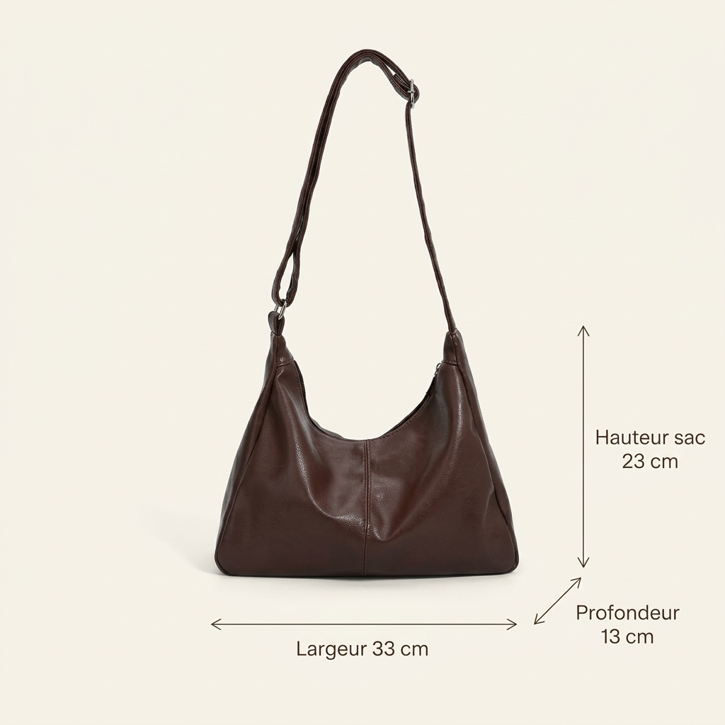 Romy — Sac bandoulière femme rétro