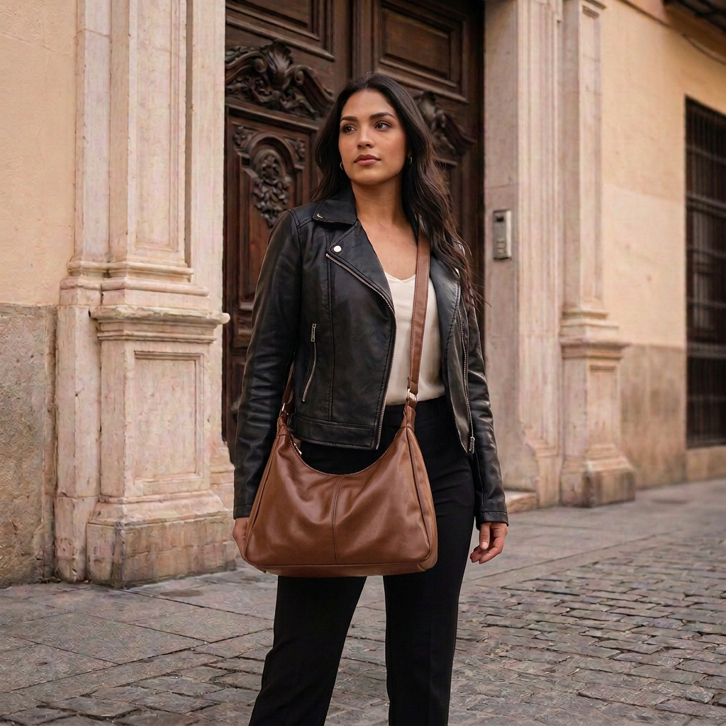 Romy — Sac bandoulière femme rétro