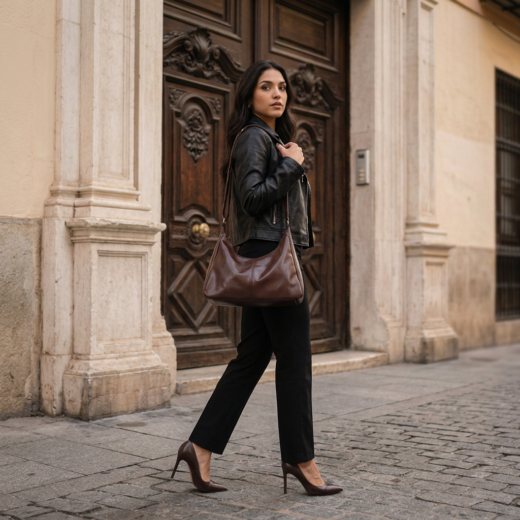 Romy — Sac bandoulière femme rétro