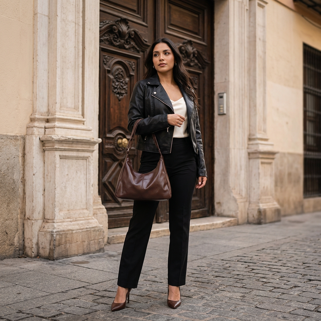 Romy — Sac bandoulière femme rétro