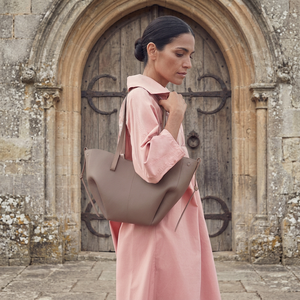 sac cabas cuir