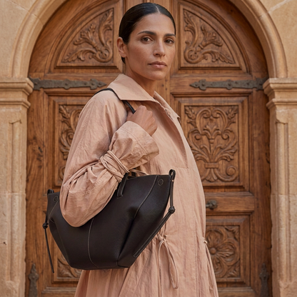 sac cabas cuir