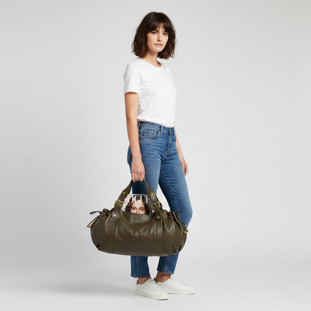 Sac Vert Olive zanawest