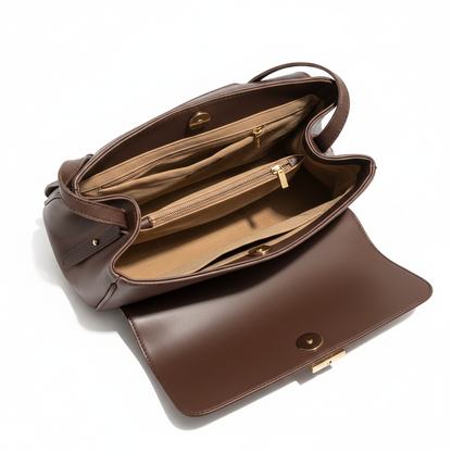 Intérieur Sac Cuir Zana West – Vue Détail