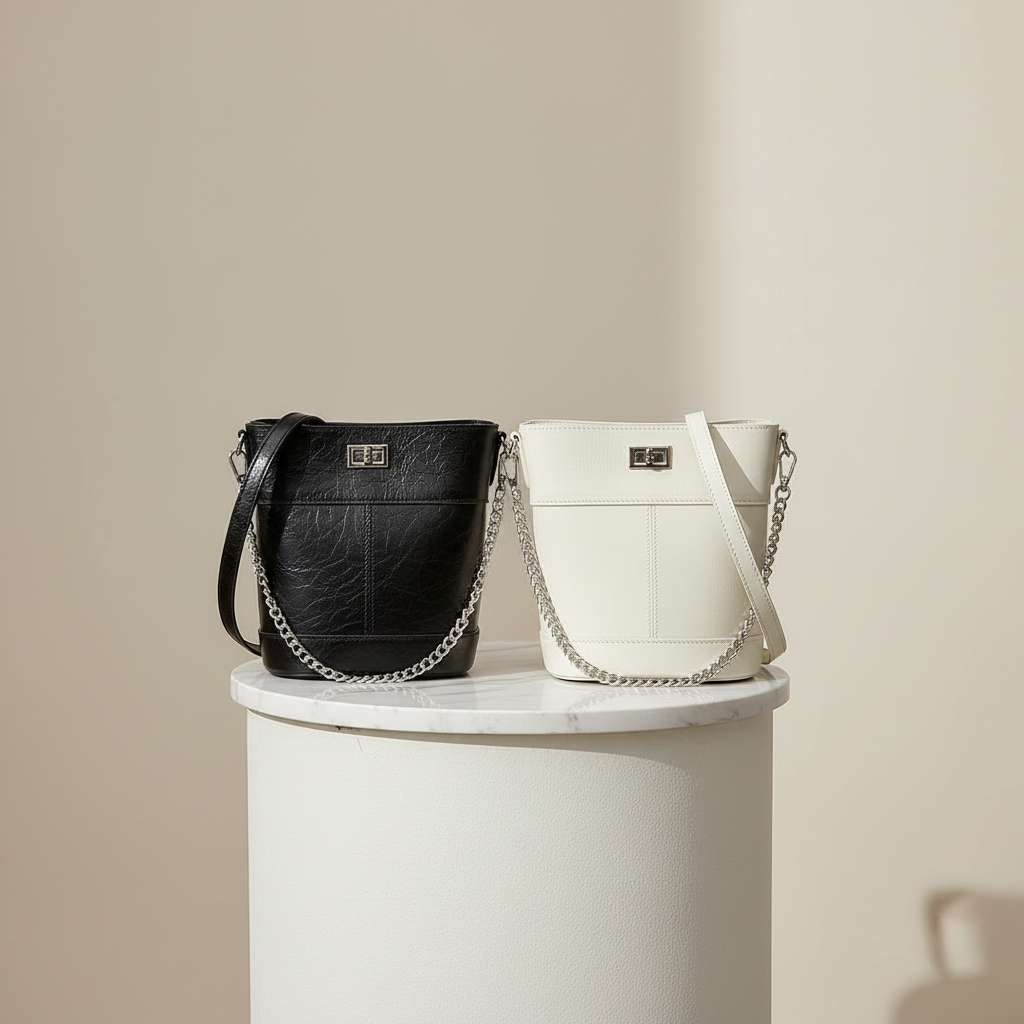 Sacs Seau Noir & Blanc sur Estrade