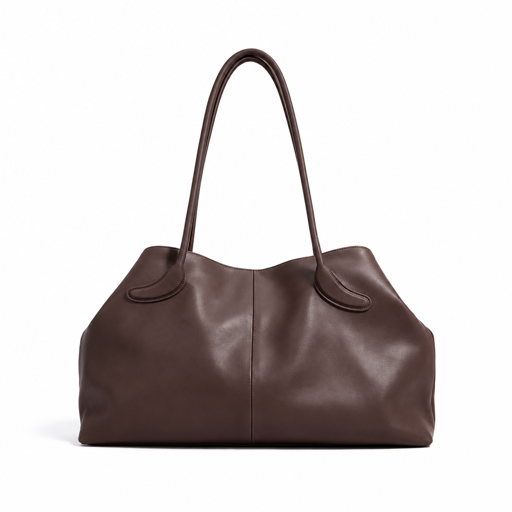 Vue arrière du sac au format carré