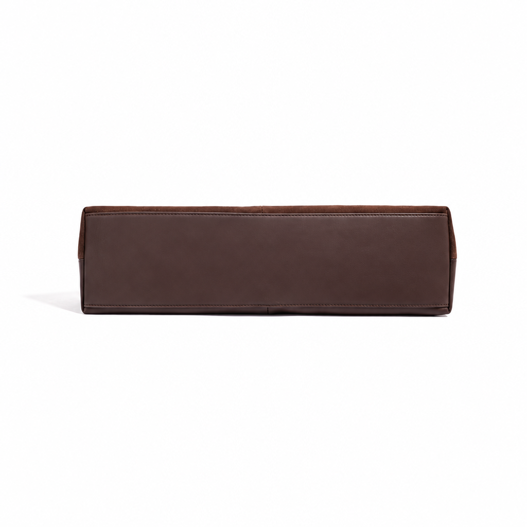 Vue du dessous du sac au format carré
